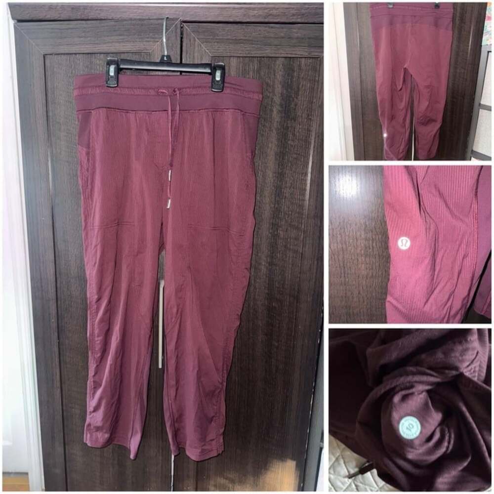 Lululemon Dance Studio Jogger Burgundy